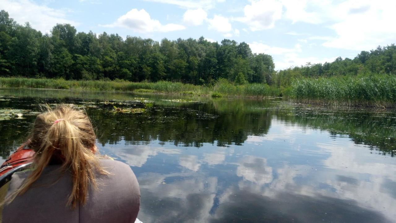 Domki Nad Jeziorem - Zalesie 7D Zalesie (Olsztyn) ภายนอก รูปภาพ