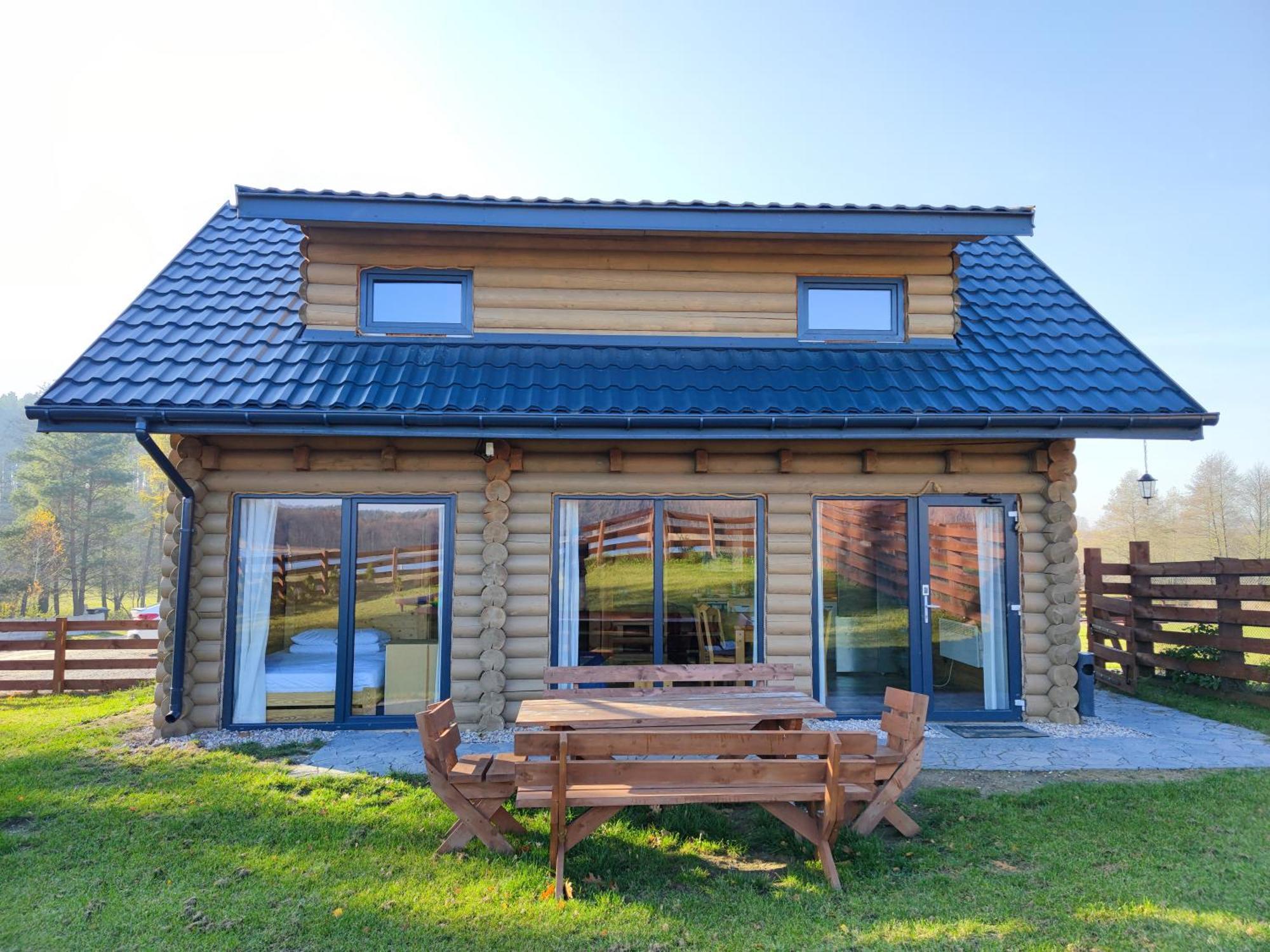 Domki Nad Jeziorem - Zalesie 7D Zalesie (Olsztyn) ภายนอก รูปภาพ