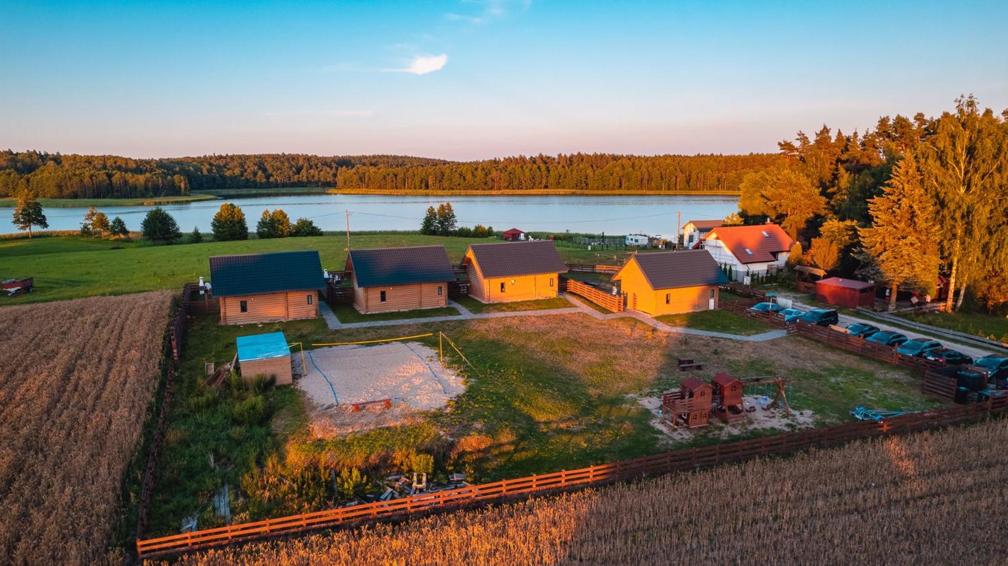 Domki Nad Jeziorem - Zalesie 7D Zalesie (Olsztyn) ภายนอก รูปภาพ