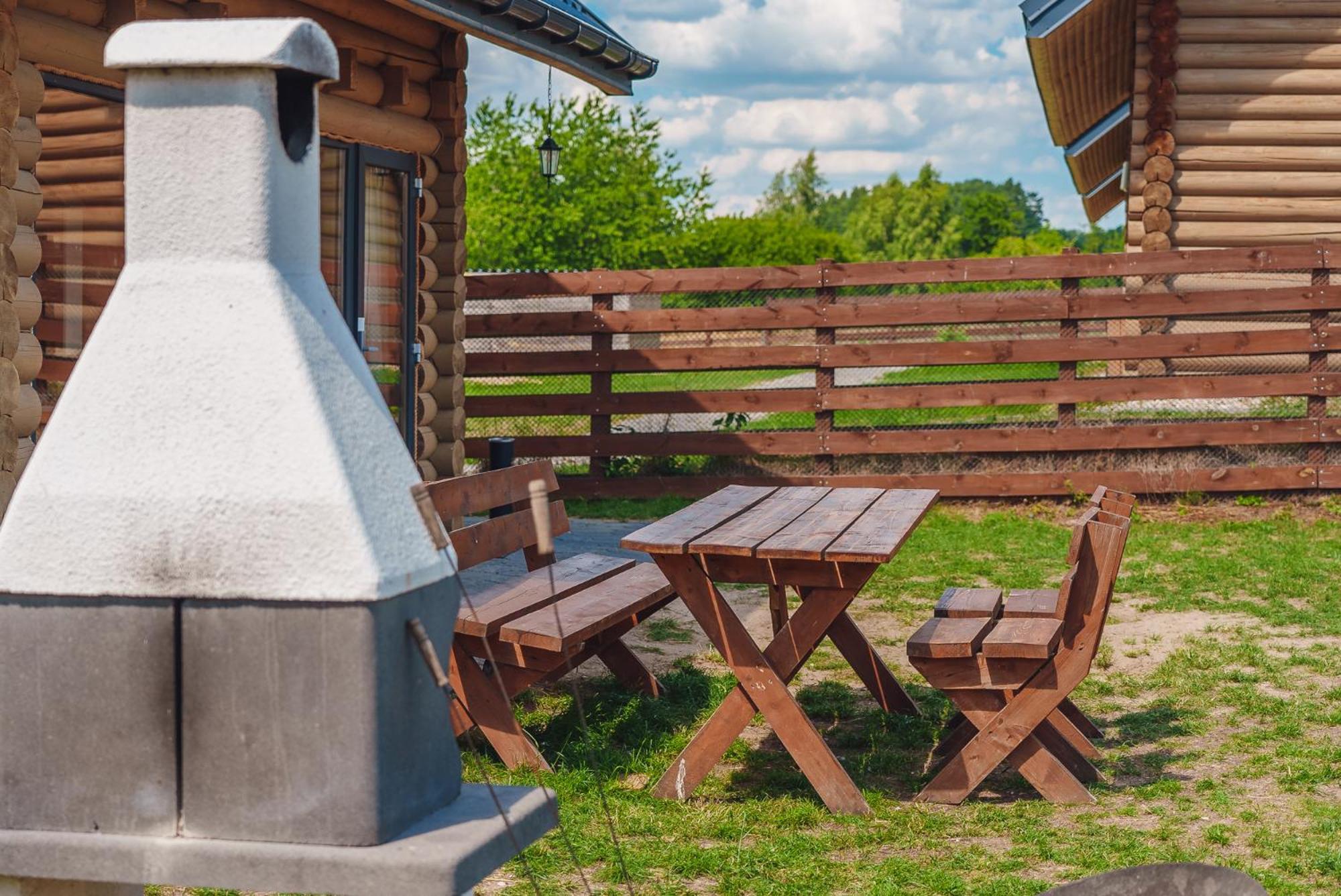 Domki Nad Jeziorem - Zalesie 7D Zalesie (Olsztyn) ภายนอก รูปภาพ